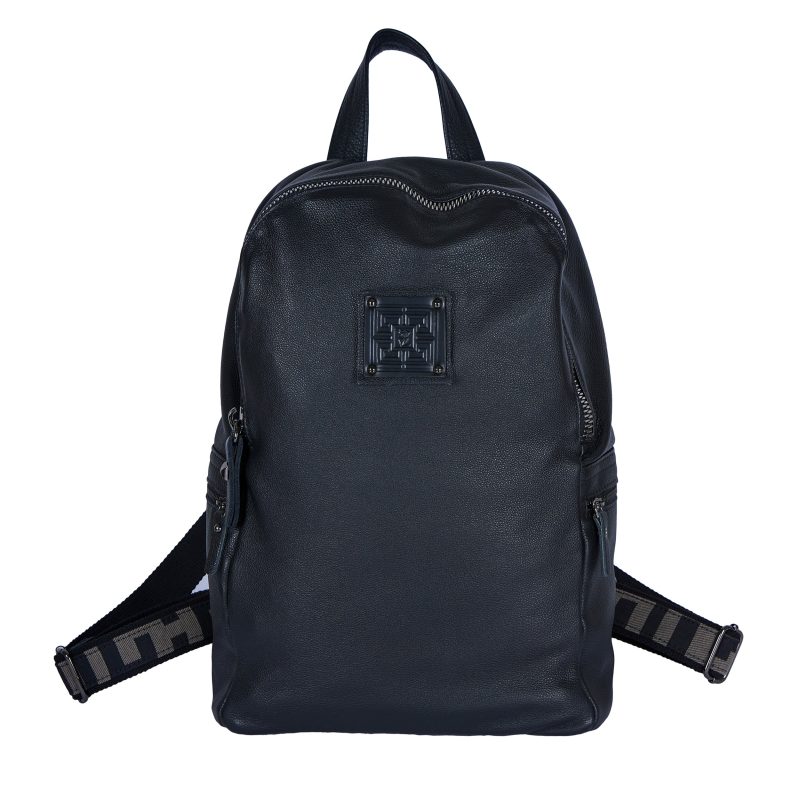O L Y F O S   large leather black