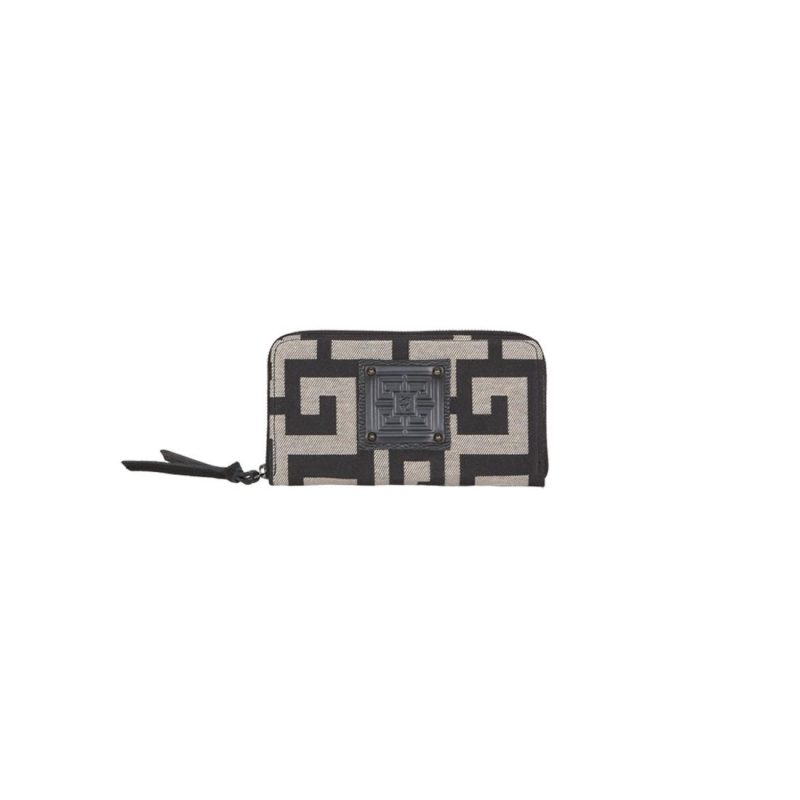 A M E S  W A L L E T medium beige black